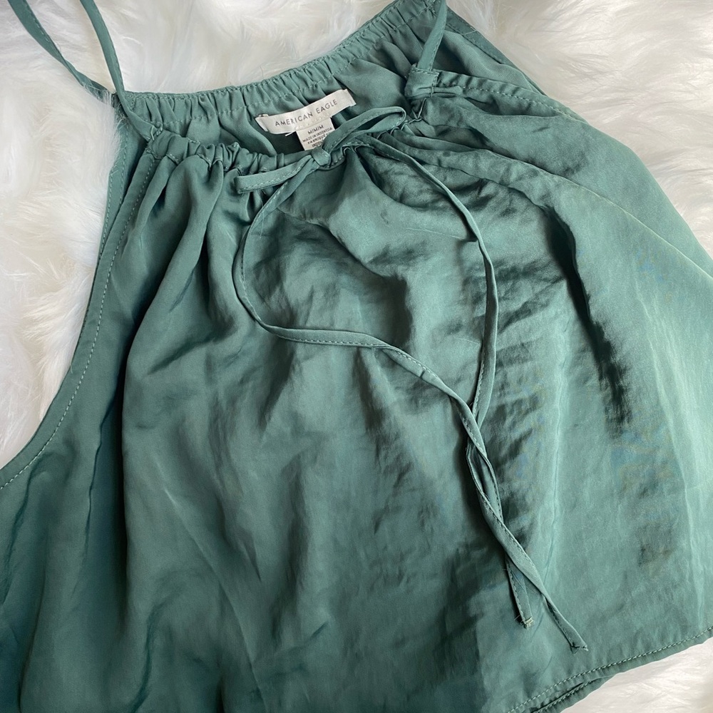 AE Green Cropped Cami